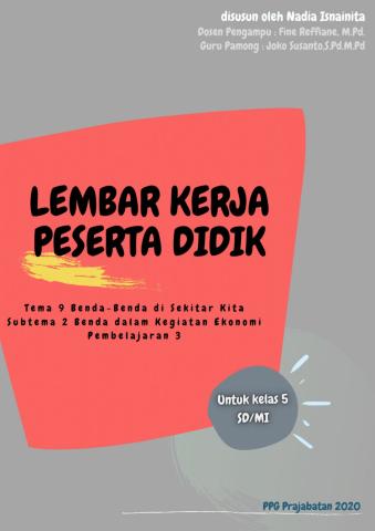 Lkpd kelas 5 tema 9 subtema 2 pembelajaran 3