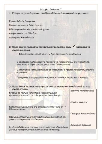 Η Μεγάλη Επανάσταση (1821-1830)