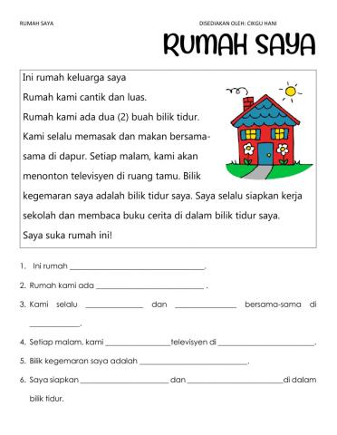 Petikan dan cari kata - rumah saya