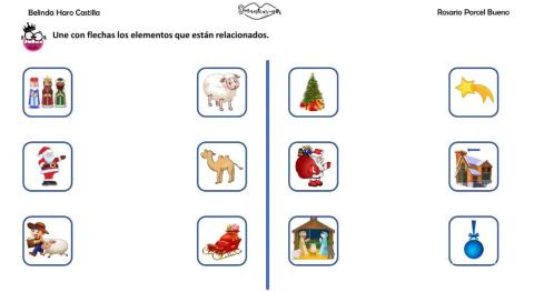 Navidad: relacionar1