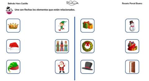 Navidad: relacionar2
