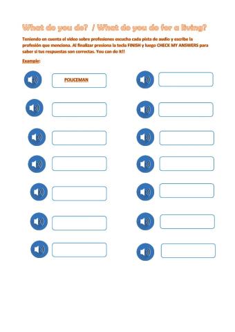 Professions listening