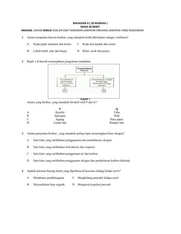 pentaksiran sains tingkatan 2