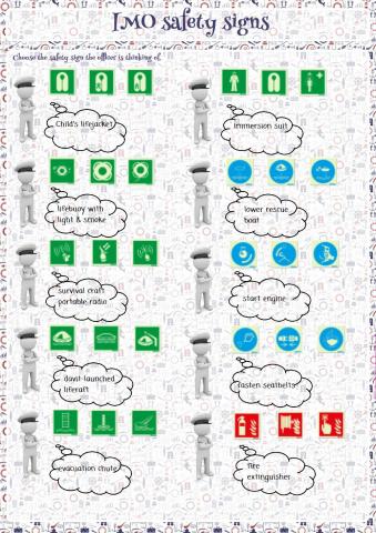 IMO Safety Signs 2