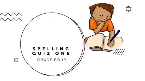 Spelling Quiz 1