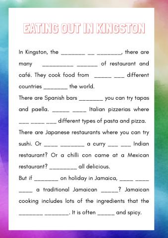 Eating out in Jamaica - Tiger Tracks 6