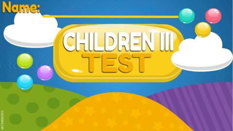CHILDREN 3 - Mock Test 2020