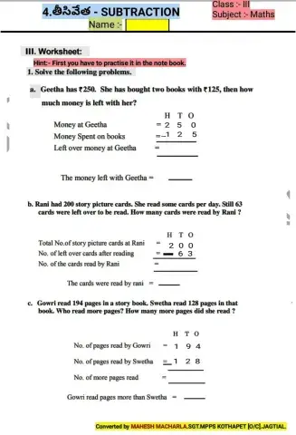 3rd-MATHS-WS-4-5EM-BY MAHESH MACHARLA