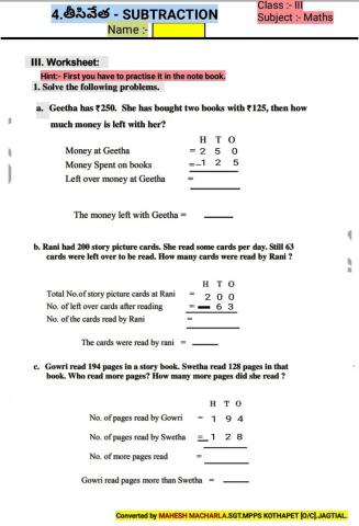 3rd-MATHS-WS-4-5EM-BY MAHESH MACHARLA