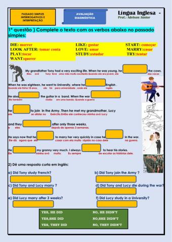 Avaliação diagnóstica