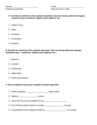 Estoy loco por ti, Lupita