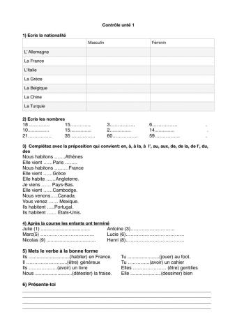 Contrôle action. fr 1