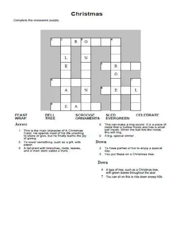 Crossword Puzzle