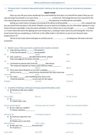 Matura podstawowa środki językowe 11