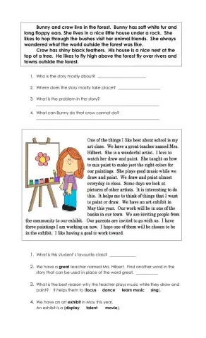 Comprehension Practice