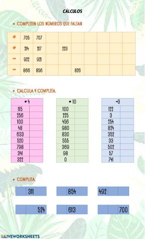 Anterior y posterior
