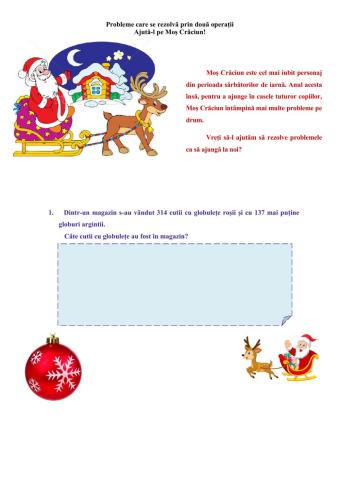 Ajută-l pe Moș Crăciun!