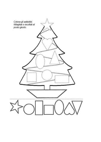 Natale e forme geometriche