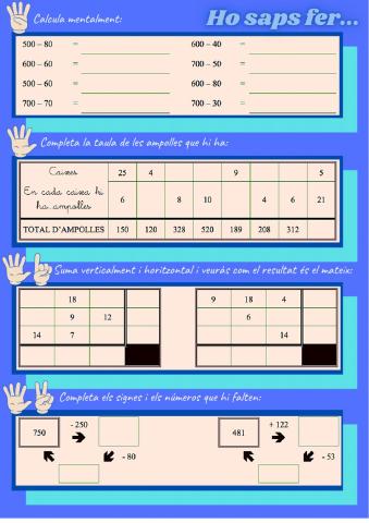 Càlcul Mental 07-B