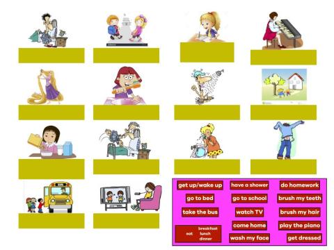 ROUTINES DRAG AND DROP