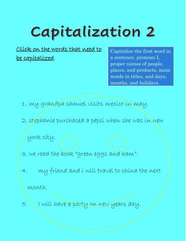 Capitalization