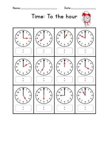 Time: Hour