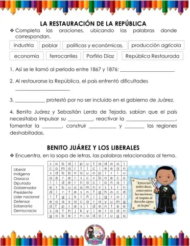 La restauración de la República