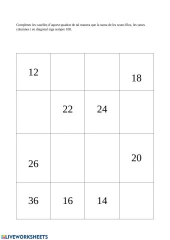 Sudoku sumas