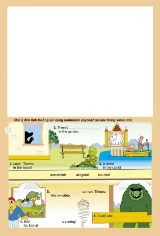 Someone - anyone - noone