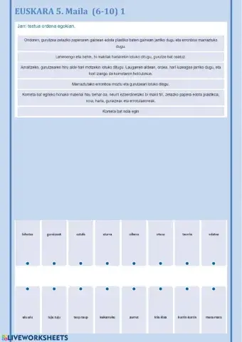 Euskera (6-10) 1