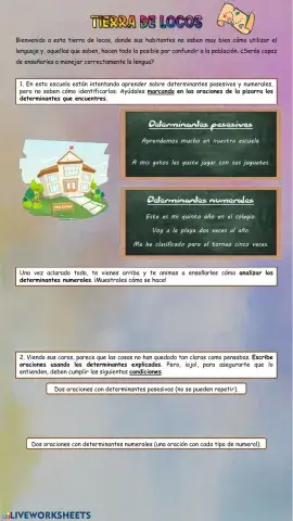 Tierra de locos (prueba de lengua)