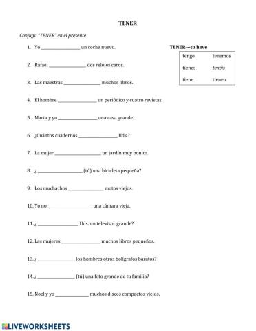 Tener