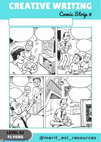 Comic Strip - Write a story