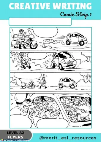 Comic Strip - Write a story