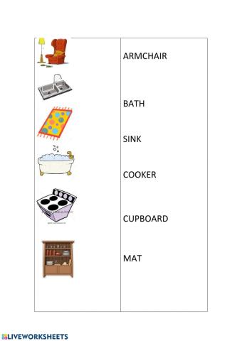 Home Vocabulary