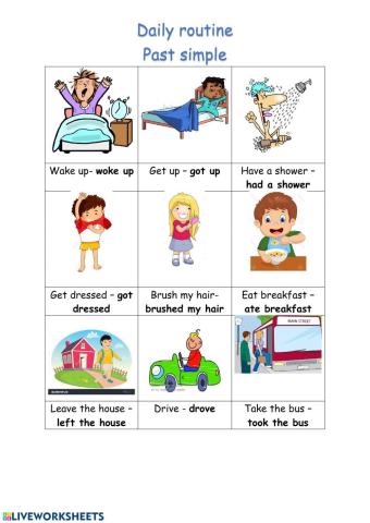 Past Simple Routine