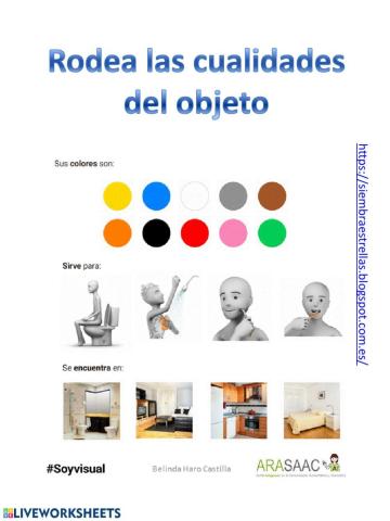 Descripciones de objetos