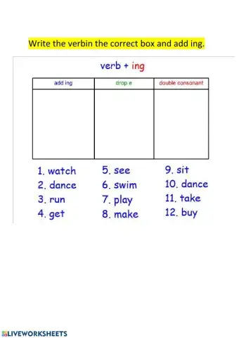 Present Continuous Tense