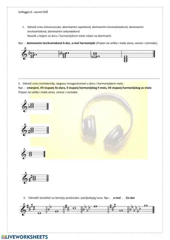 Solfeggio 6.r  teorija 1