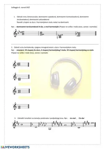 Solfeggio 6.r  teorija 3