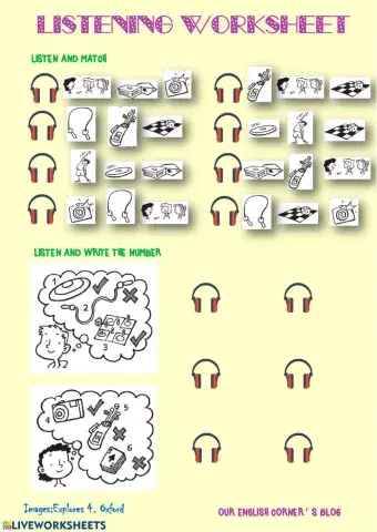 Free time activities:listening