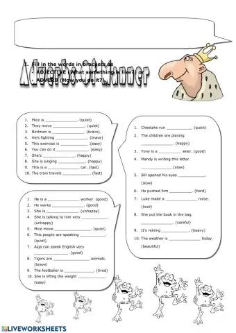 Adverbs of manner
