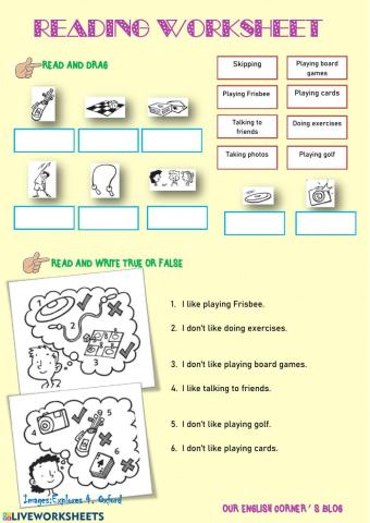 At the youth club:reading