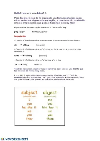 Prepare 1 Explicación Unit 9