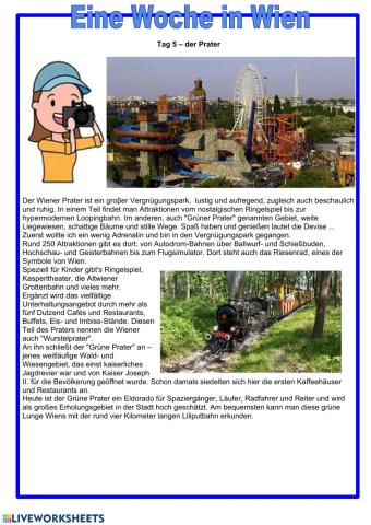 Eine Woche in Wien- 5 Tag