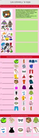 La ropa y los colores-lección 6