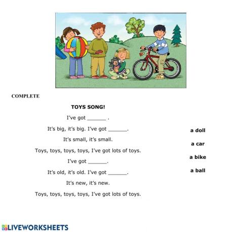 Toys song