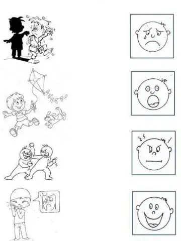 Емоции-свържете кой как се чувства?