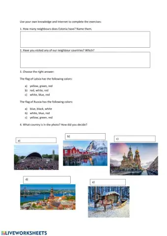 Estonia and our neighbours