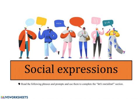 Social Expressions :)